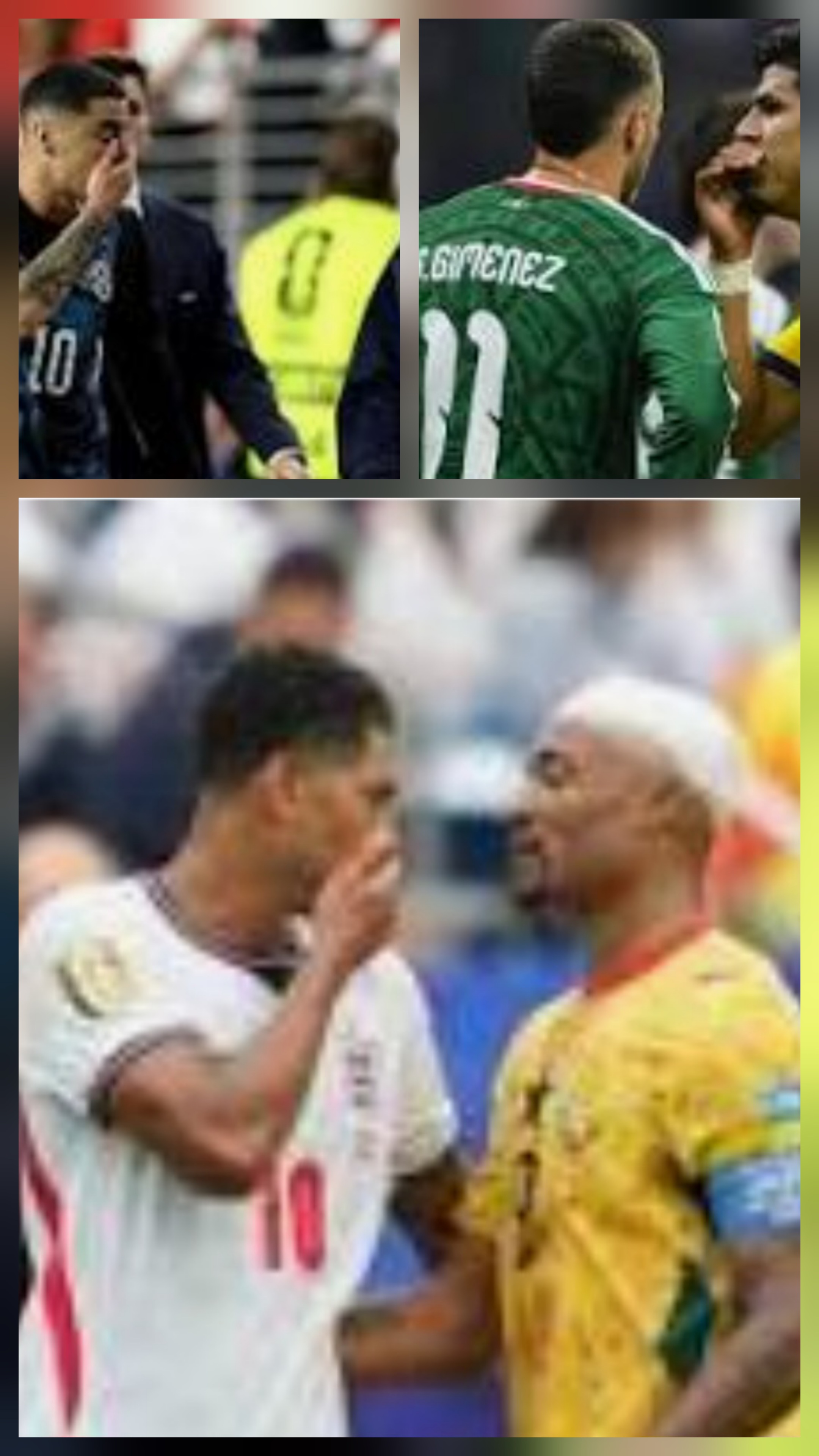 Two players sent off. Bellingham isn't. No consistency at world cup