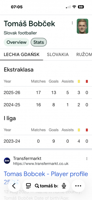 Seen this player mentioned in rumours definitely sign