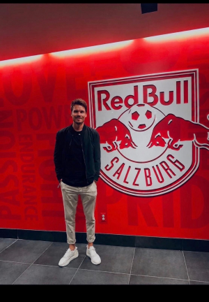 Danny Rohl pictured at RB Salzburg