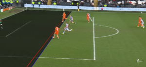 A fake leg edited cheating at highest level